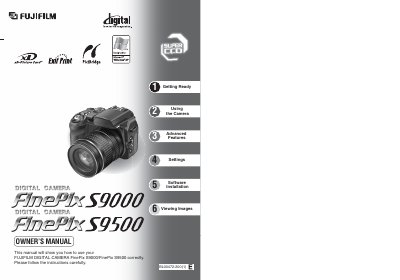 Fujifilm FinePix S9000/S9500 Owner's Manual - cover page
