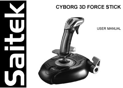 Saitek Cyborg 3D Force Stick User Manual - cover page
