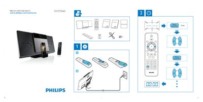PHILIPS DCM3060 Installation Guide - cover page