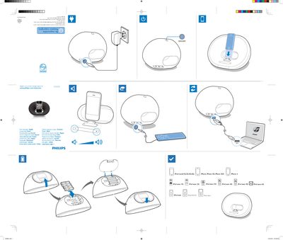 Philips DS3020 Quick Start Guide - cover page