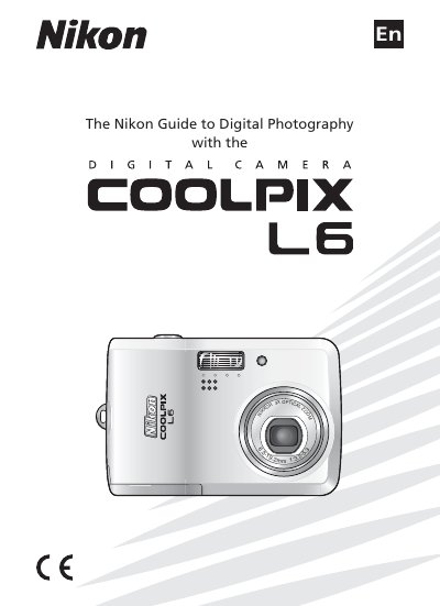 Nikon COOLPIX L6 User Manual