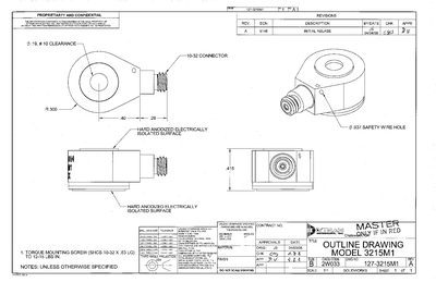Dytran 3215M1 IEPE Accelerometer Datasheet - cover page