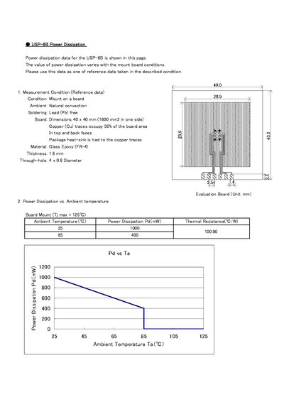 Torex USP-6B Datasheet - cover page