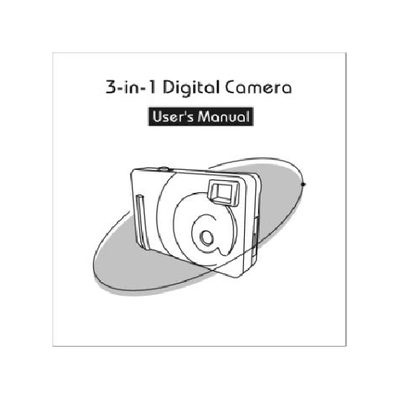 3-in-1 Digital Camera User Manual - cover page