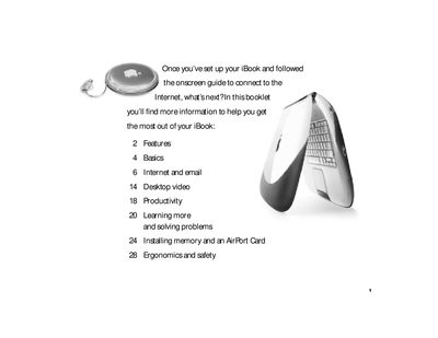 Apple iBook Internet Usage Guide - cover page