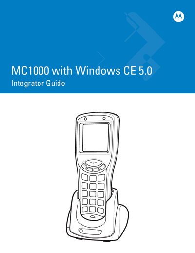 Motorola MC1000 Mobile Computer Integrator Guide
