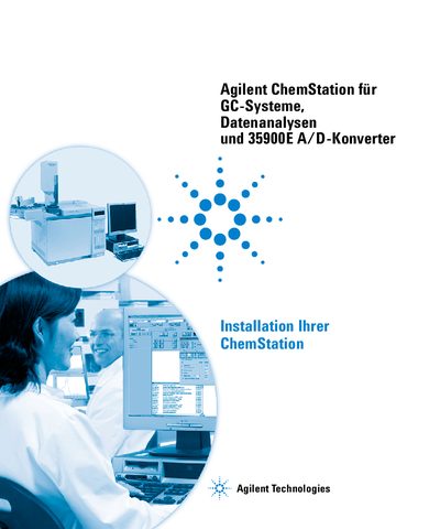 Agilent ChemStation for GC Systems and 35900E A/D Converter Installation Manual