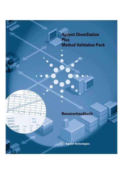 Agilent ChemStation Plus Method Validation Pack User Manual - cover page