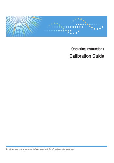 X-Rite i1Profiler Calibration Guide - cover page
