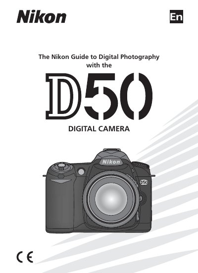 Nikon D50 User Manual