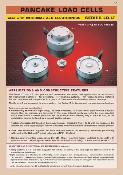 DS Europe LD1 LD5 LD10 LD100 LD300 technology data - cover page