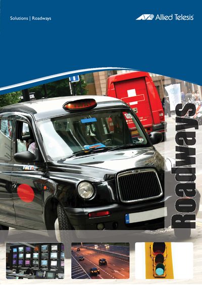 Allied Telesis Roadways Solution Brochure - cover page