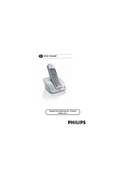 Philips CD 130 Mobile Telephone User Manual - cover page