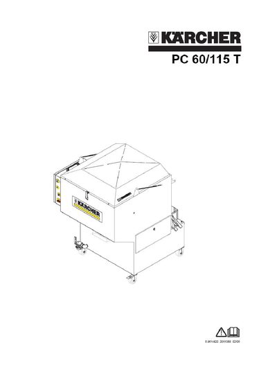 Karcher PC 607115 T User Manual - cover page