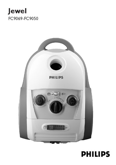 Philips FC9069-FC9050 Vacuum Cleaner User Manual - cover page