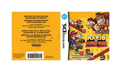 Nintendo Mario vs. Donkey Kong: Mini-Land Mayhem! User Manual - cover page