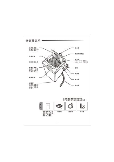 Samsung XQB50-2008/XQB52-2008 Washing Machine User Manual