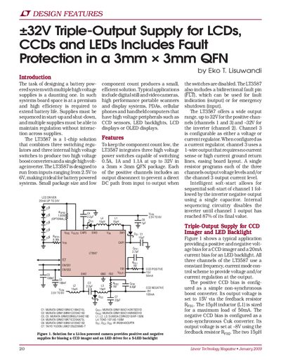 LINEAR LTC3587 Manual - cover page