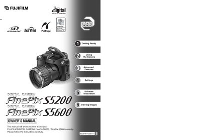  FUJIFILM DIGITAL CAMERA FinePix S52000 owner's Manual - cover page