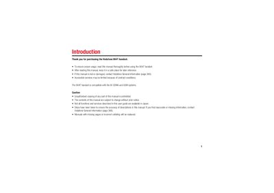 Vodafone 904T Handset User Manual - cover page