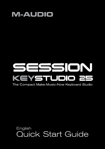 M-Audio KeyStudio 25 Quick Start Guide
