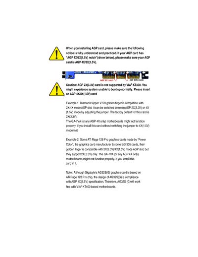 Gigabyte GA-7VA AMD Socket A Motherboard User Manual