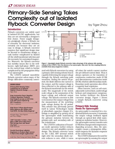 LINEAR LTC3573 Manual - cover page
