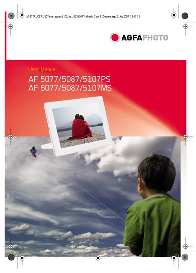 AGFA PHOTO AF 5077/5087/5107PS AF 5077/5087/5107MS user manual