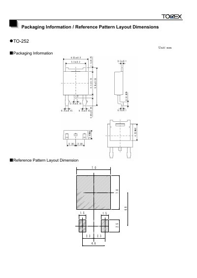 TOREX TO-252 Manual(1) - cover page