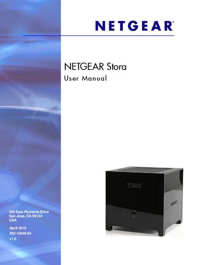 NETGEAR Stora User Manual - cover page