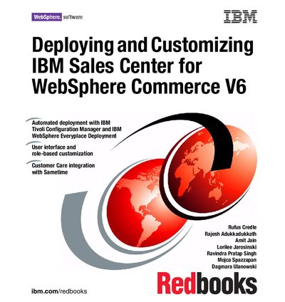 IBM Sales Center for WebSphere Commerce V6 Installation Guide Deploying and Customizing - cover page