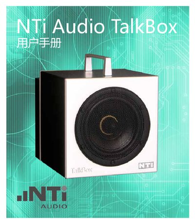 NTi Audio TalkBox User Manual