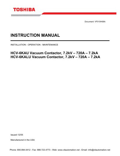 Panasonic BT-S915DA Manual - cover page