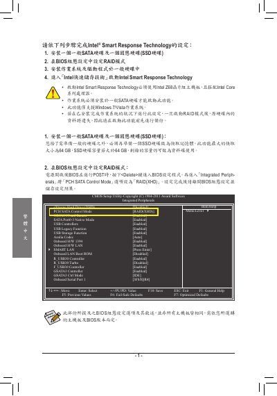 Intel Smart Response Technology User Manual - cover page