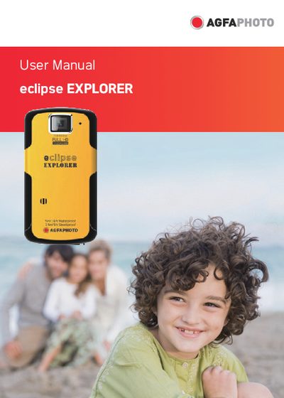 AgfaPhoto eclipse EXPLORER User Manual - cover page