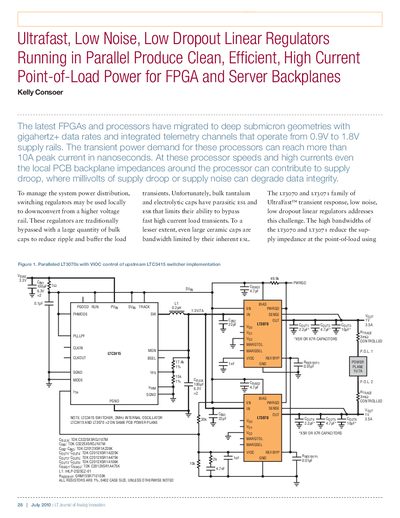 linear DESIGN FEATURES LTJournal-V20N2-06-di-LT3070-Kelly_Consoer service manual - cover page
