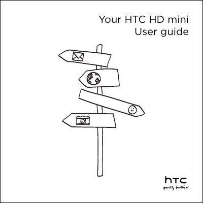 HTC HD mini User Manual - cover page