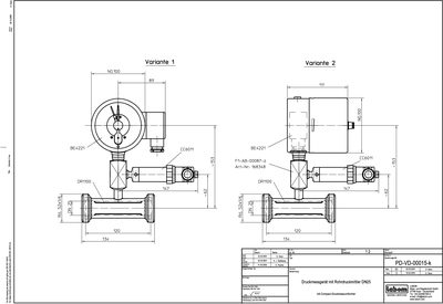 LABOM PD-VD-00015-K Pressure Measuring Device with Tube Pressure Transmitter Data Sheet - cover page