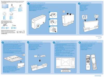 Philips BDL5585XL LCD Display Quick Start Guide