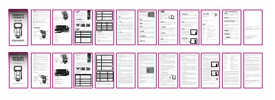 YONG NUO Flashlight User Manual - cover page