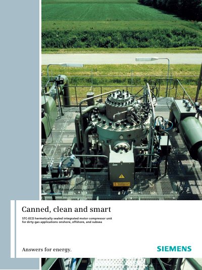 Siemens STC-ECO Data Sheet - cover page