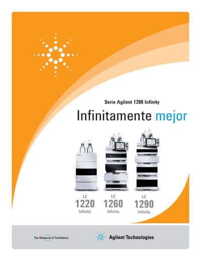 Agilent 1200 Infinity Series LC Product Leaflet - cover page