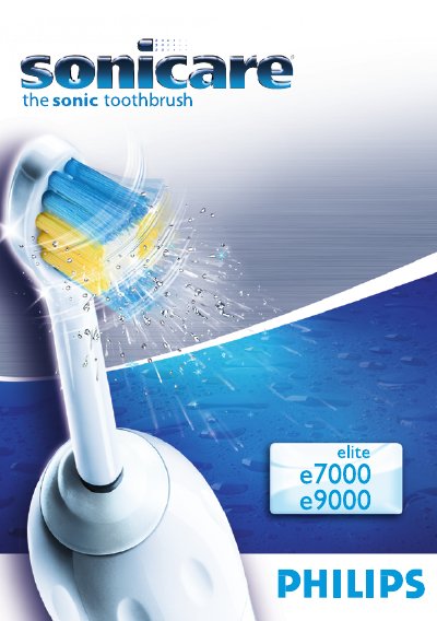 Philips Sonicare Elite e7000/e9000 User Guide