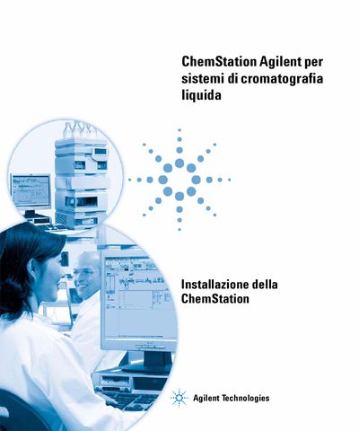 Agilent ChemStation B.01 Installation Guide for Liquid Chromatography Systems - cover page