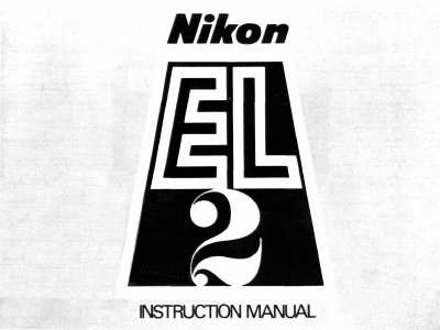 Nikon EL2 Camera Instruction Manual