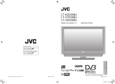 JVC KD-G343/KD-G342/KD-G341 Manual(1) - cover page