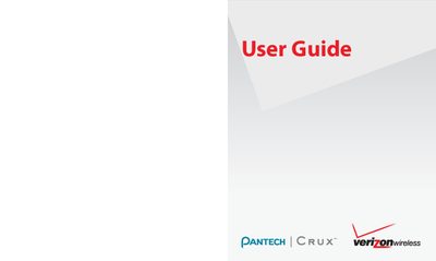 CRUX OM8999VW User Guide - cover page