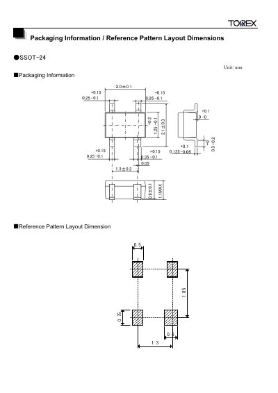 TOREX SSOT-24 Manual - cover page