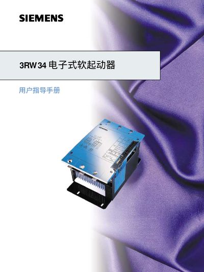 Siemens 3RW34 Soft Starter User Manual