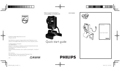 Philips SPZ3000 Security Camera Quick Start Guide